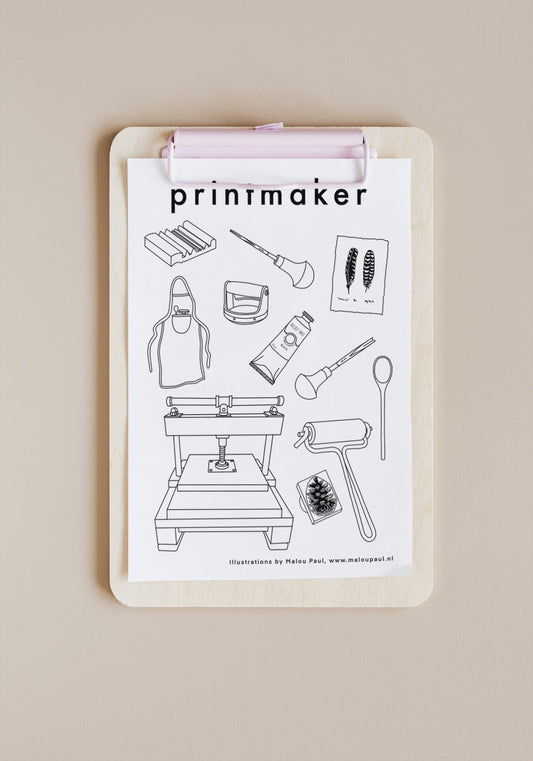 Colouring page printmaker
